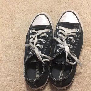 Converse all stars with gingham flaps